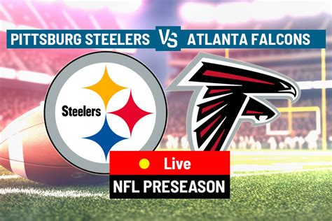 steelers vs falcons live score